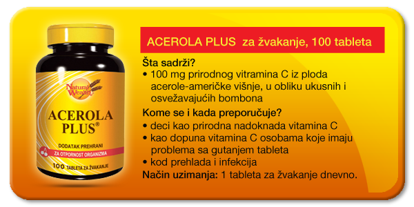 acerola-za-zvakanje natural wealth acerola za žvakanje
